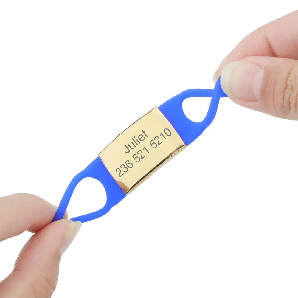 DDPaws  Personalized Silicone Pet ID Tag