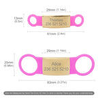 DDPaws  Personalized Silicone Pet ID Tag