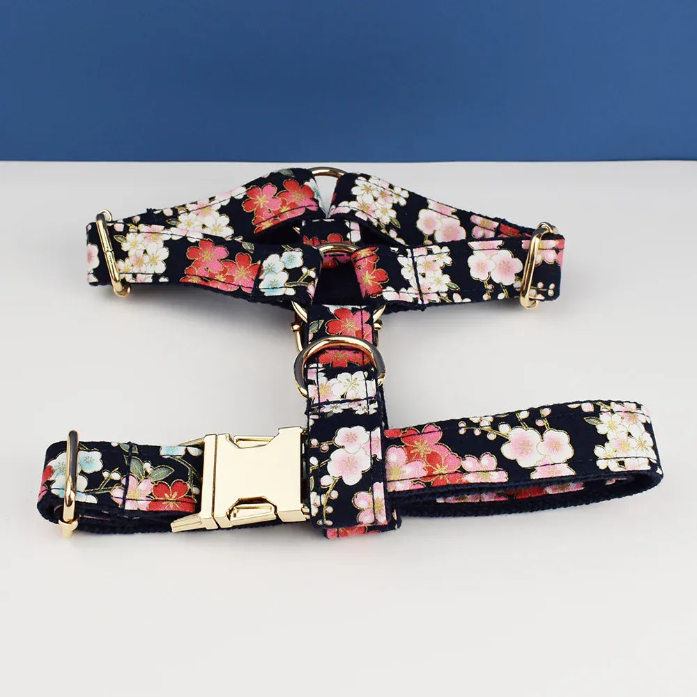 DDPaws  Personalized Soft Cotton Floral Classic Set