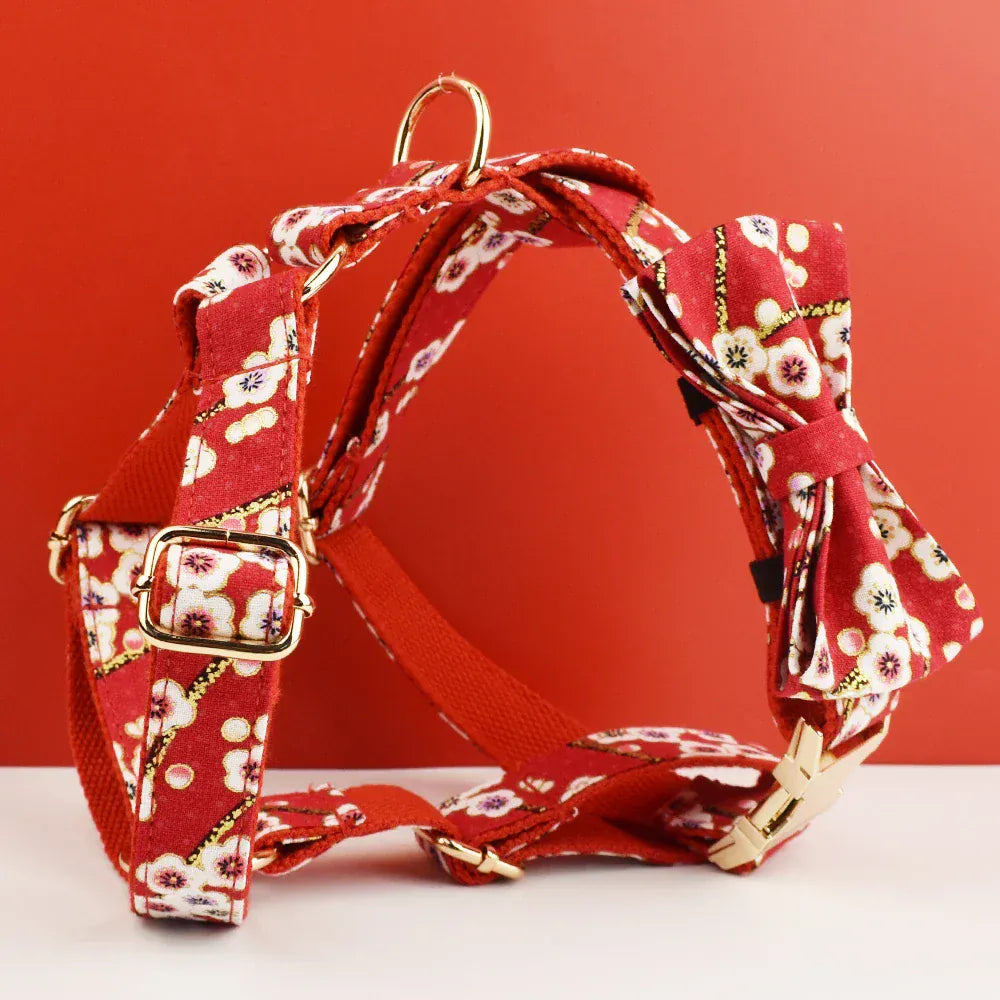 DDPaws  Personalized Soft Cotton Floral Luxury Class Set