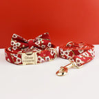 DDPaws  Personalized Soft Cotton Floral Luxury Class Set