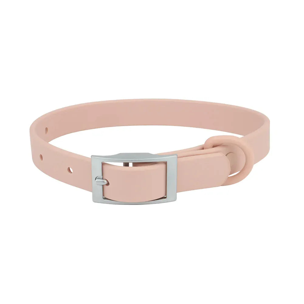 DDPaws  Pink / XS neck 19-25cm Waterproof PVC Pet Collar