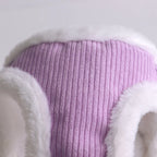 DDPaws  Winter Warm Dog Harness Leash Set Soft Plush Cat Puppy Vest For Small Medium Dogs Chihuahua Yorkie Harnesses With Matching Lead