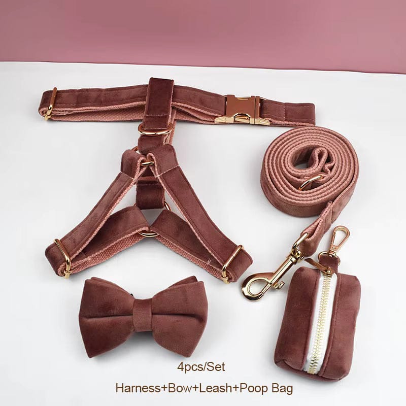 Dusty Pink Velvet Set