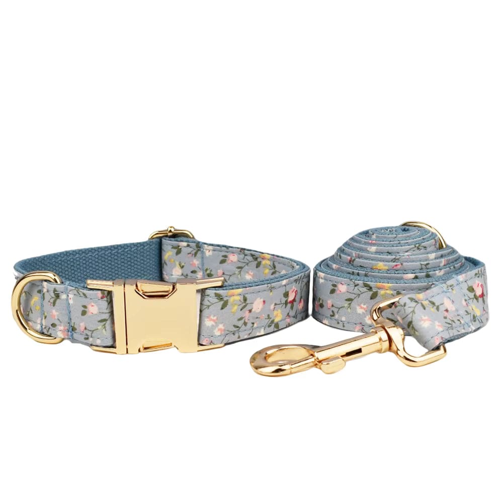 Dusty Blue Floral Set