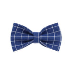 Plaid Dark Blue Set
