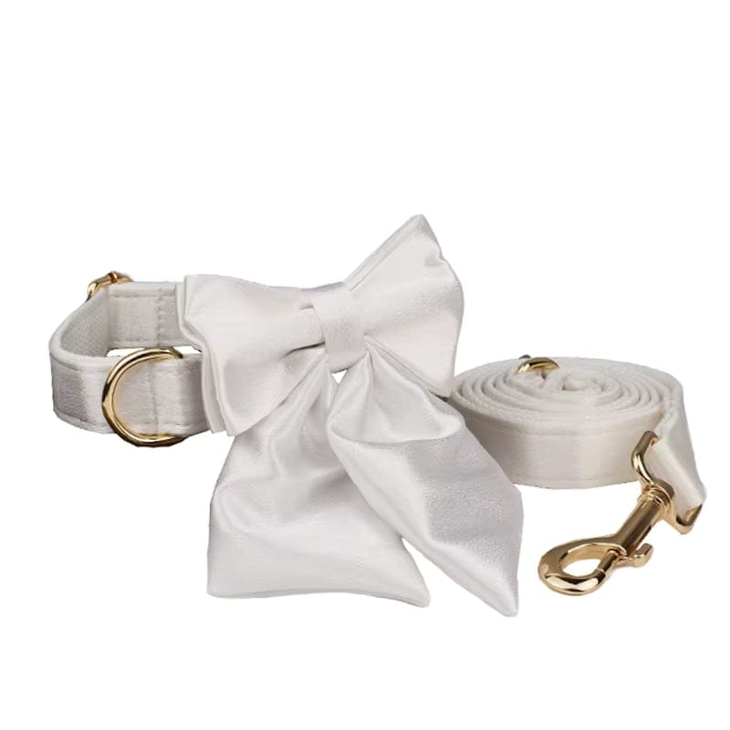 Wedding Pure White Satin Set