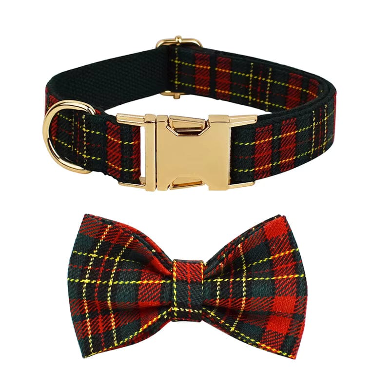 Red Tartan Christmas Set