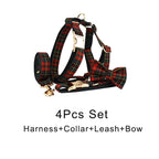 Red Tartan Christmas Set