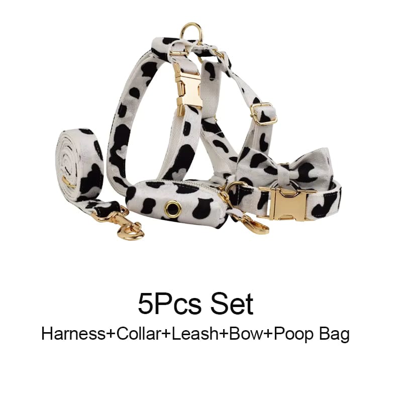 Gray Lattice Print Set