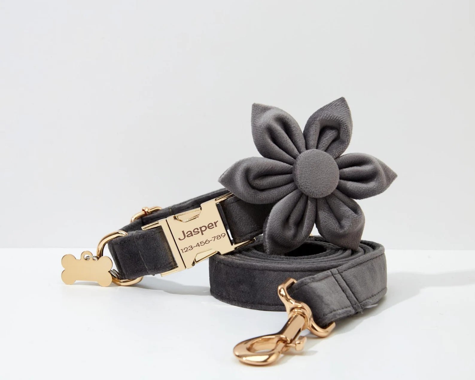 Dark Grey Velvet - Modern Luxe Set