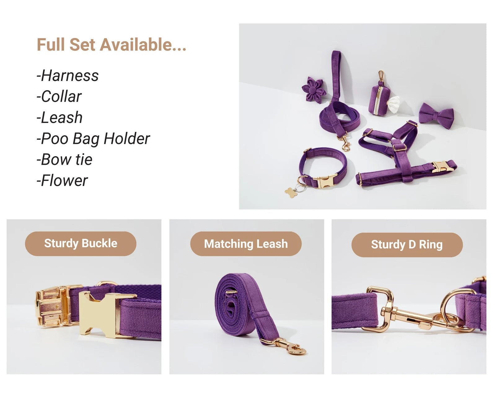 Velvet Purple – Modern Luxe Set