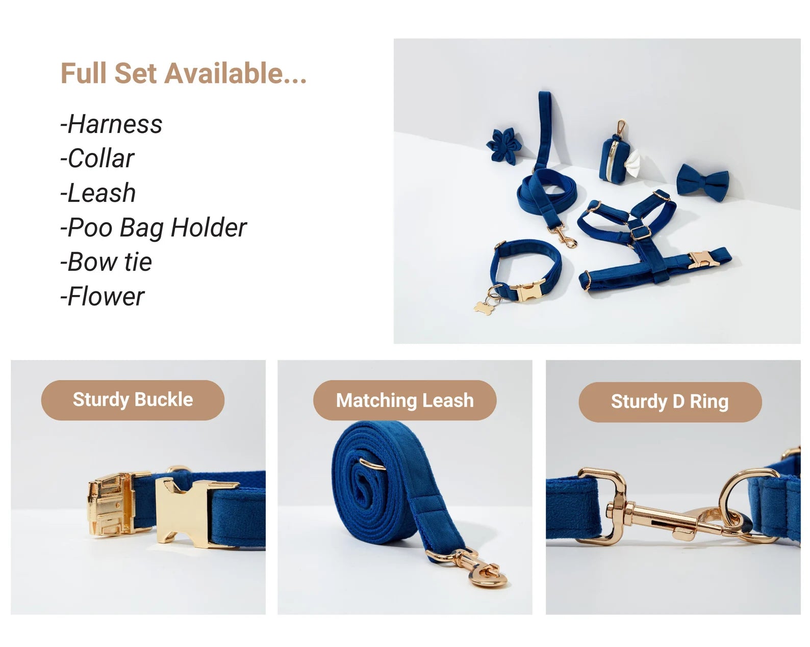 Blue Velvet - Modern Luxe Set