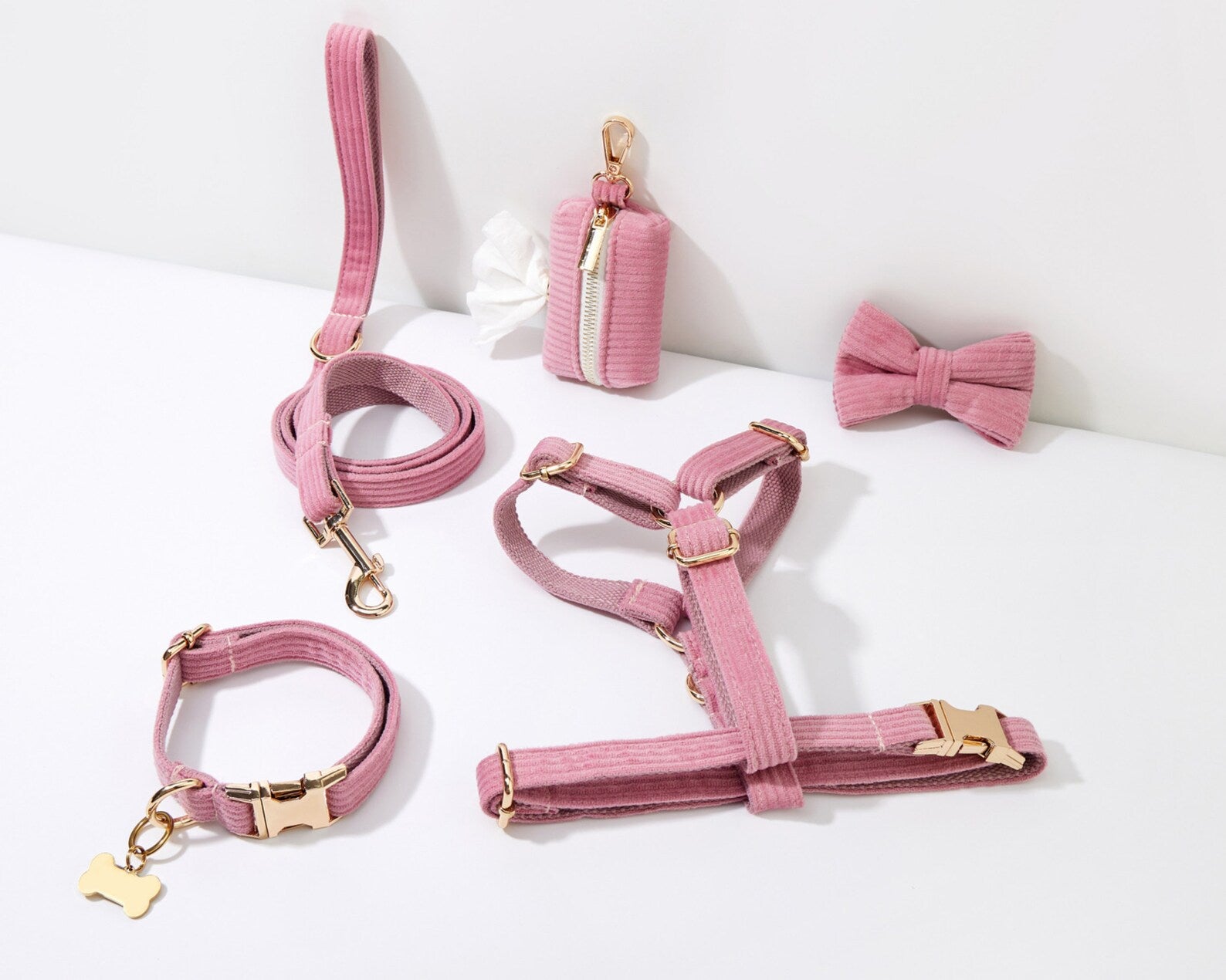 Pink Corduroy - Classic Elegance Set