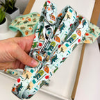 D&D Paws Leash / XS Designed Dinosaur Dog Vest Cute Set [Made-to-Order]