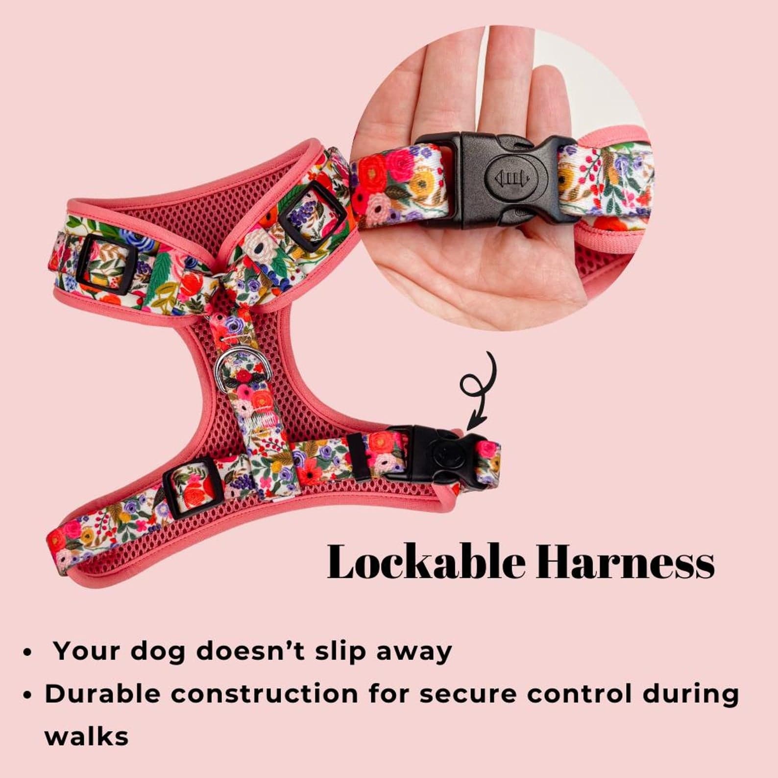 D&D Paws Designed Floral Dog Vest Set [Made-to-Order]