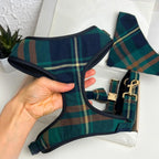 D&D Paws Designed Plaid Dog Vest Set [Made-to-Order]