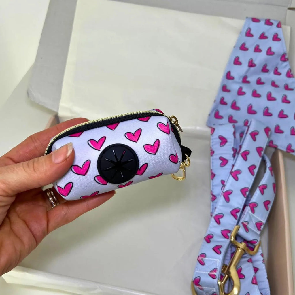 Designed Heart Dog Vest Set