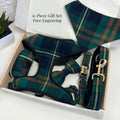 D&D Paws Designed Plaid Dog Vest Set [Made-to-Order]
