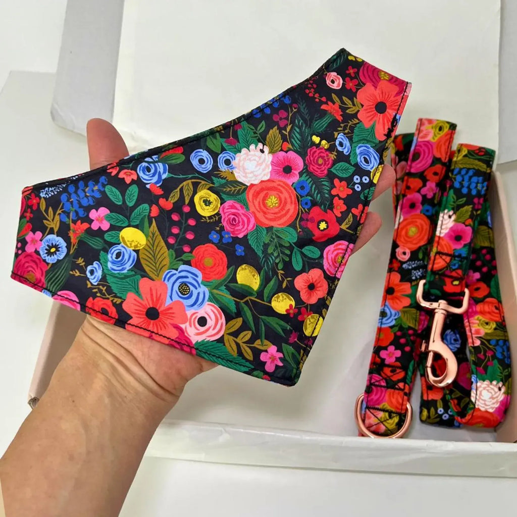 D&D Paws Designed Floral Dog Vest Set [Made-to-Order]