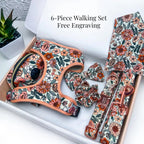 D&D Paws Designed Floral Dog Vest Girly Set [Made-to-Order]