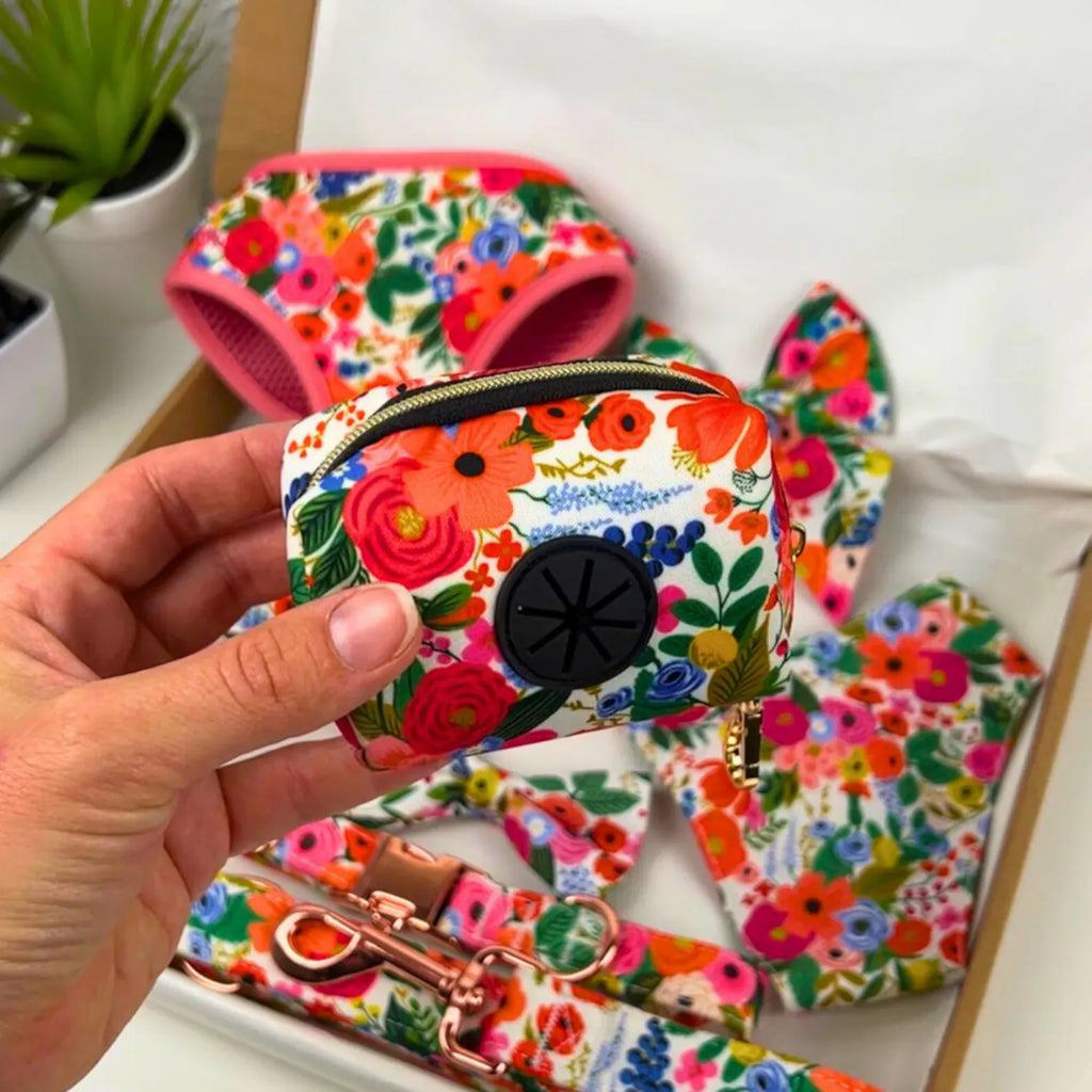D&D Paws Designed Floral Dog Vest Set [Made-to-Order]