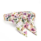 Spring Floral Dog Collar and Leash Set