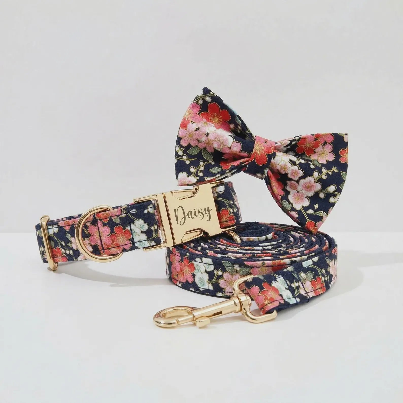 Black Bloom Soft Floral Set