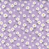 Designed Purple Daisy Dog Vest Set