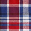 Designed Crimson Navy Plaid Dog Vest Set