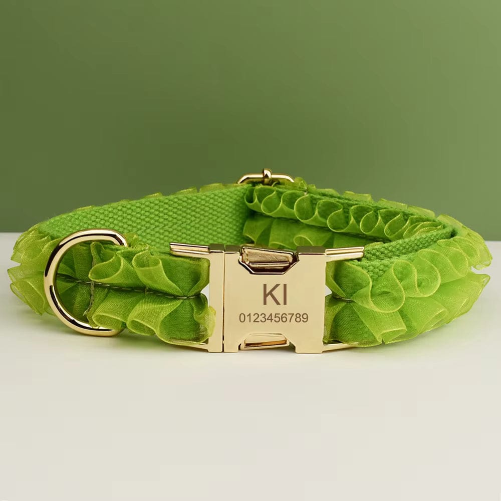 Green Lace Floral Set