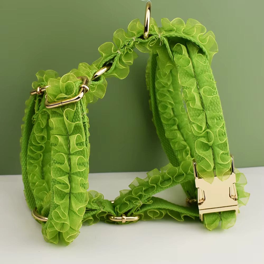 Green Lace Floral Set