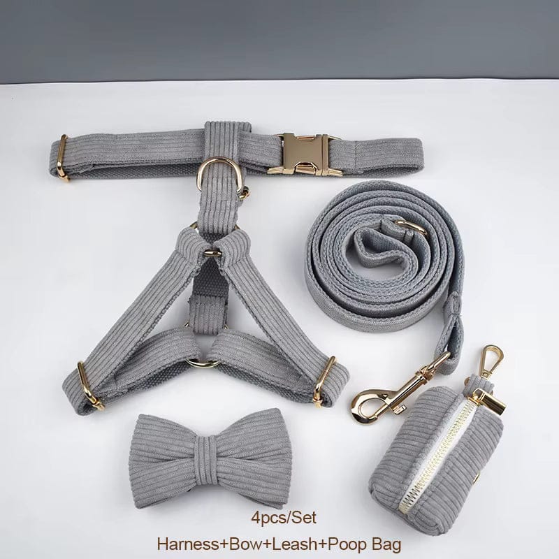 Light Grey Corduroy Set