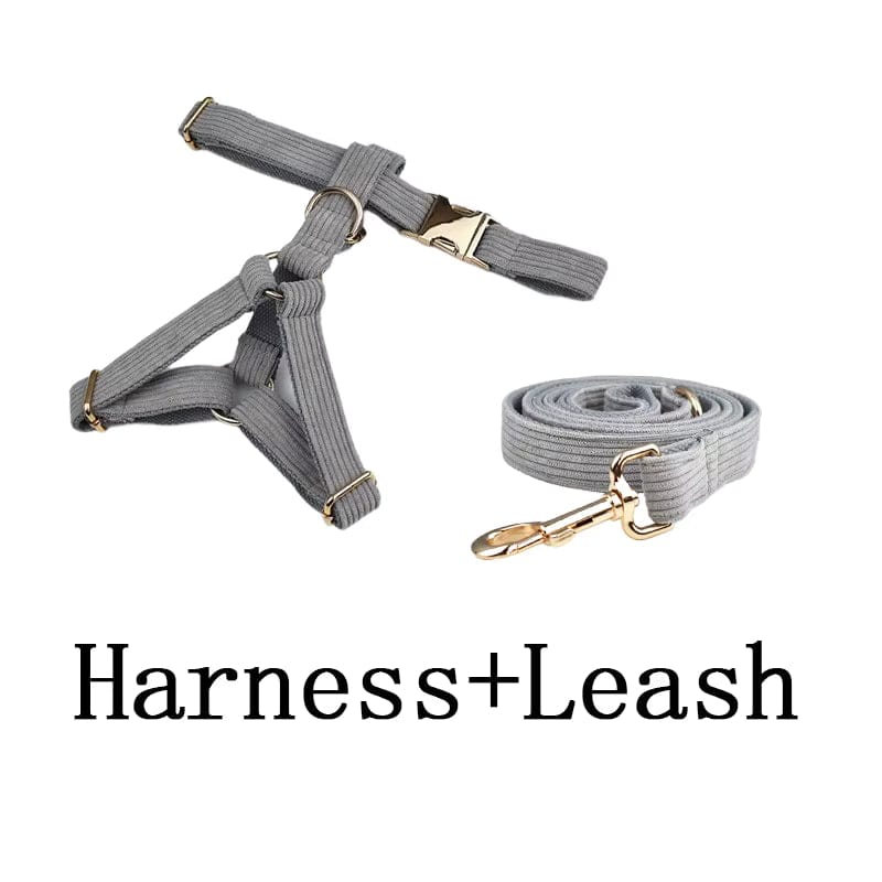 Light Grey Corduroy Set