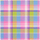 Rosa Plaid-Set