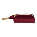 D&D Paws  Poop Bag / XS Red Wine Velvet Set