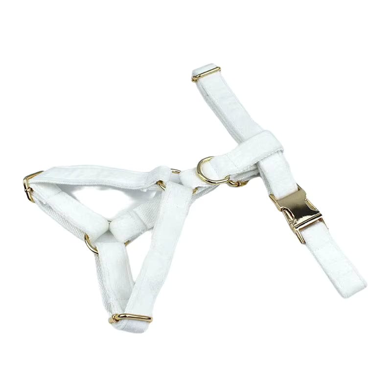 White Wedding Velvet Set